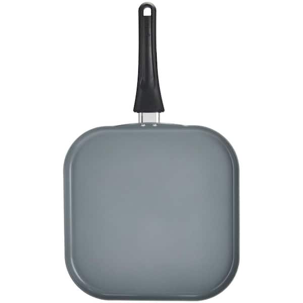 Everyday Ceramic Nonstick Griddle, 11 in (27.9 cm), Black