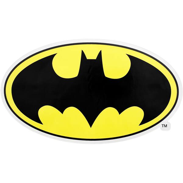 Applied Icon Batman Outdoor Logo Graphic Small Wbop0101 The Home Depot