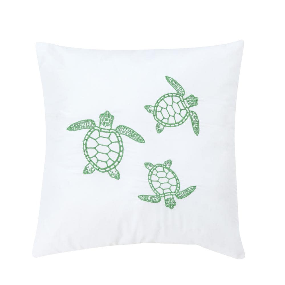 Mint Green Microfiber Nautical Full Bedding Set