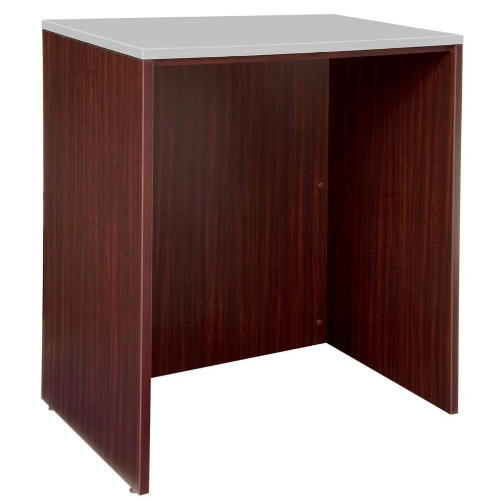 Regency Magons Stand Up Desk (w/o Top)- Mahogany, Brown -  HDMSUD4136MH
