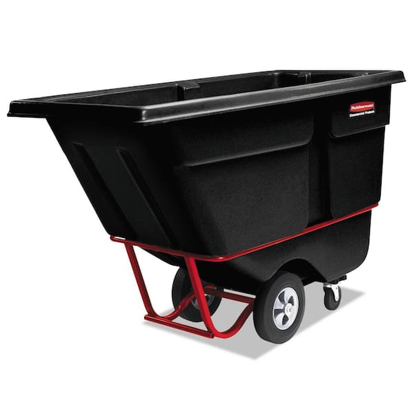 Rubbermaid Commercial Products 1/2 cu. yd. Heavy Duty Tilt Truck, Rotational Molded
