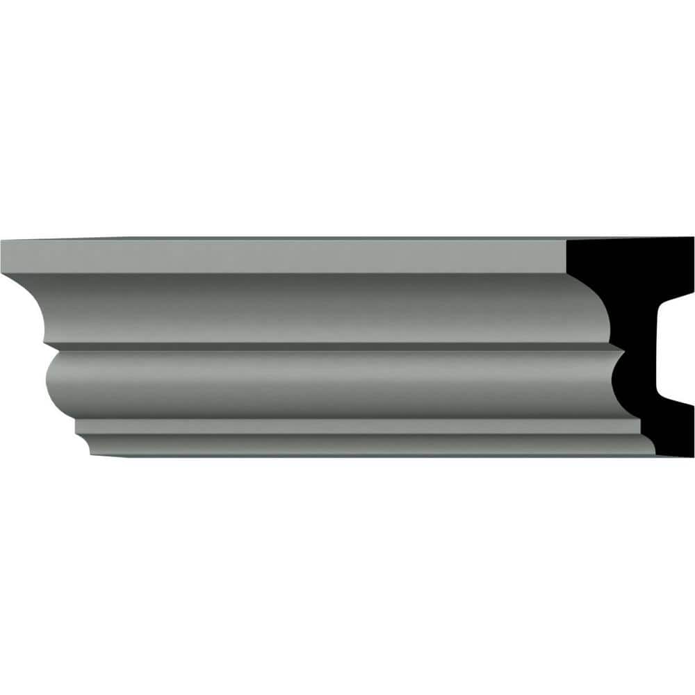 Primed Urethane Geometric Panel Moulding Sample, 12 in.