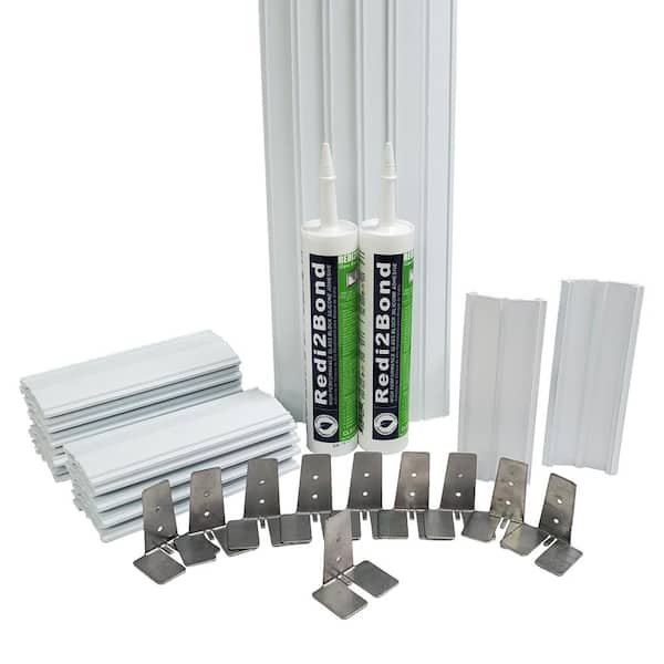 Pegasus 3 in. Thick Metric Series Silicone System Glass Block Installation Kit (20-Block)