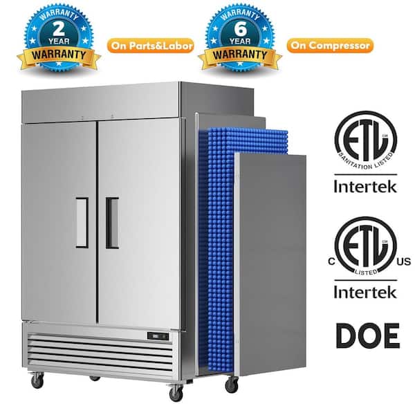 Coolski 54 in. 44.21 cu. ft. Auto / Cycle Defrost Commercial