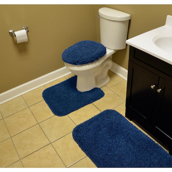  Pauwer Bathroom Rugs Sets 3 Piece with Toilet Cover