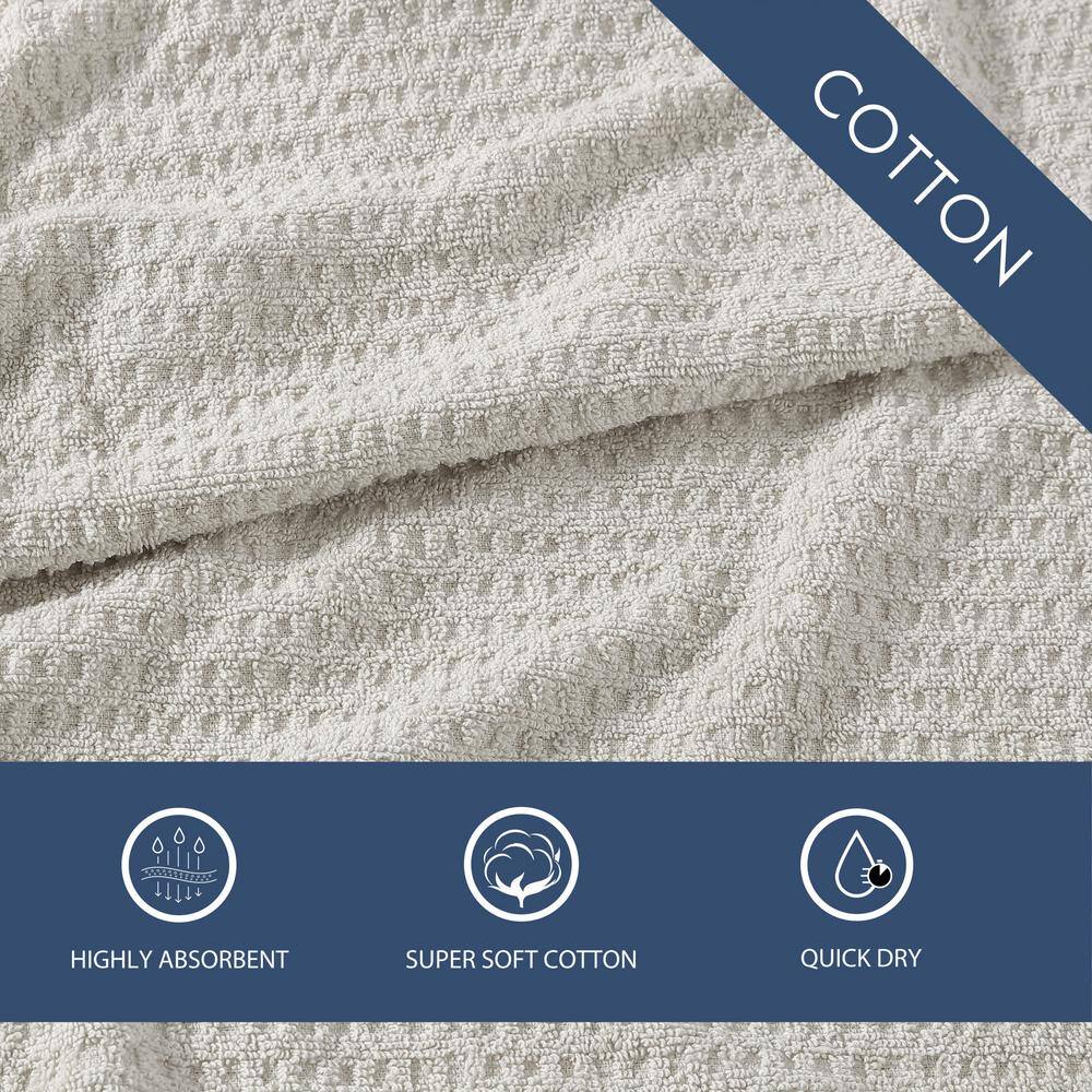 Oversized Navy Blue Cotton Bath Sheet Set
