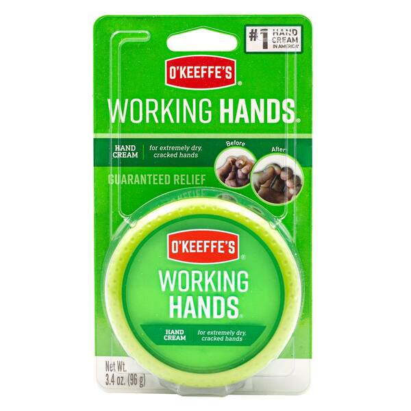 O Keeffe S Working Hands 3 4 Oz Hand Cream K03500 The Home Depot