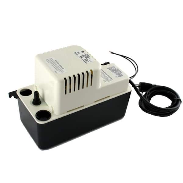 Franklin Electric 115-Volt 20 ft. Shutoff 1/30 HP GPH 25 15 ft. Condensate Pump Includes Check Valve and Safety Switch