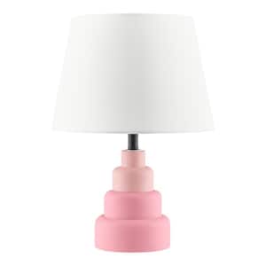 Tate 13 in. Pink Mini Table Lamp