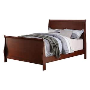 Louis Philippe Cherry Full Sleigh Bed With High Footboard, 1 - Kroger