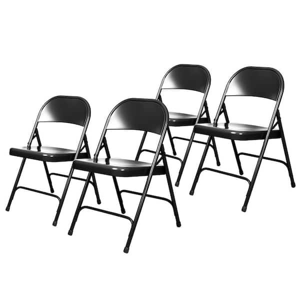 Round folding outlet chair