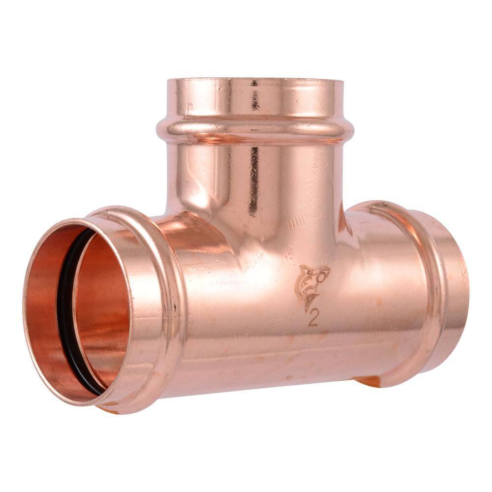 2-in Copper Press Tee price history on PriceWatchPro