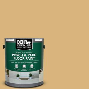 1 gal. #M300-4 Gilded Low-Lustre Enamel Interior/Exterior Porch and Patio Floor Paint