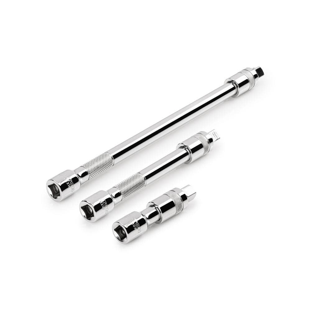 3,6, 10 in. 3/8 Inch Drive Locking Extension Set (3-Piece)