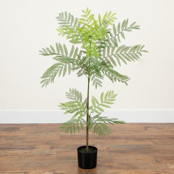 Nearly Natural 3.5 ft. Artificial Minimalist Jacaranda Tree P2162