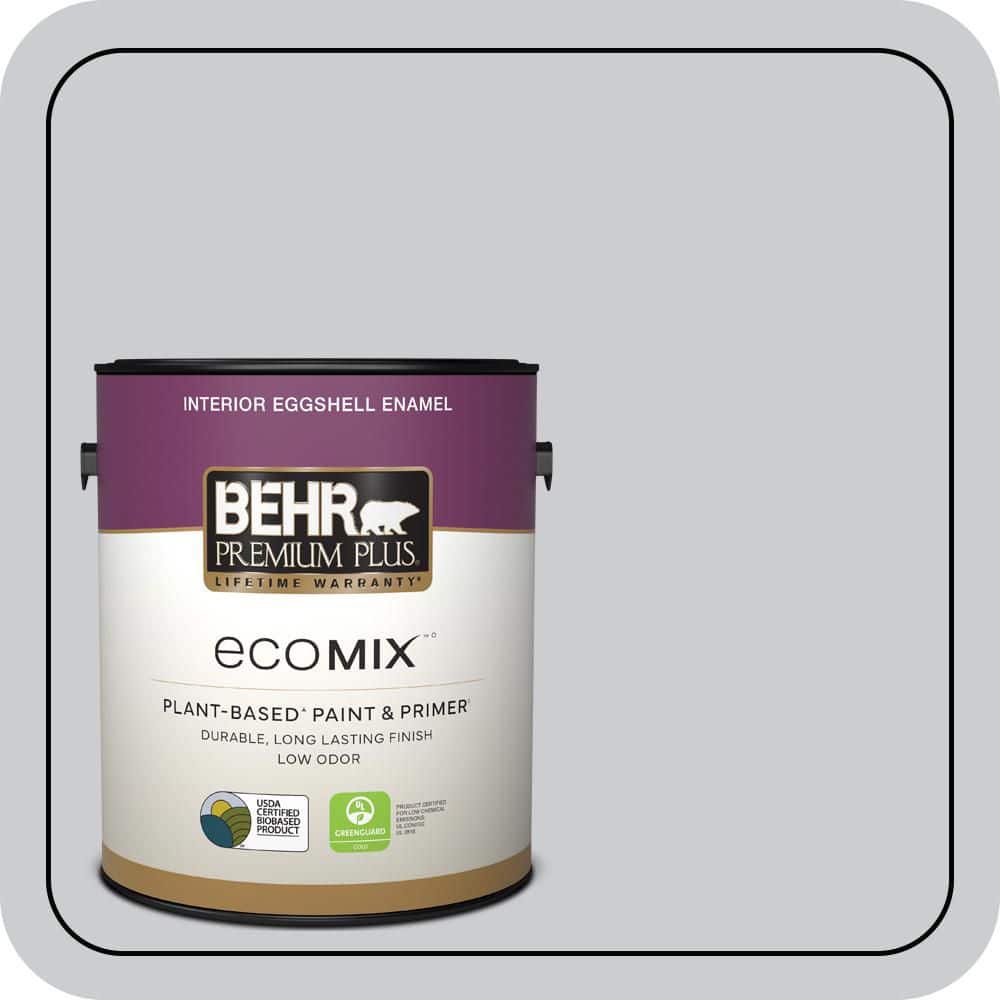 1 gal. #PPU26-16 Hush Eggshell Enamel EcoMix Plant-Based Interior Paint & Primer price history on PriceWatchPro