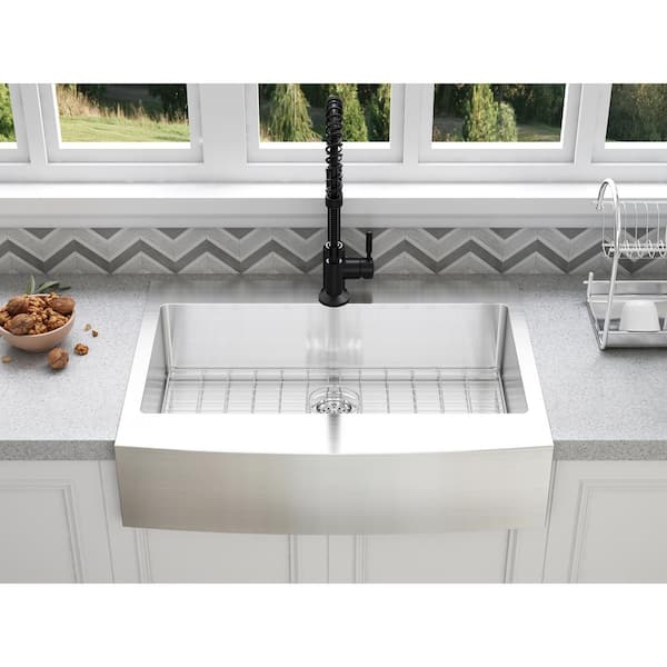 Glacier Bay Retrofit Drop-In/Undermount Stainless Steel 33