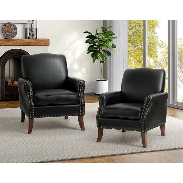 Nailhead armchair discount