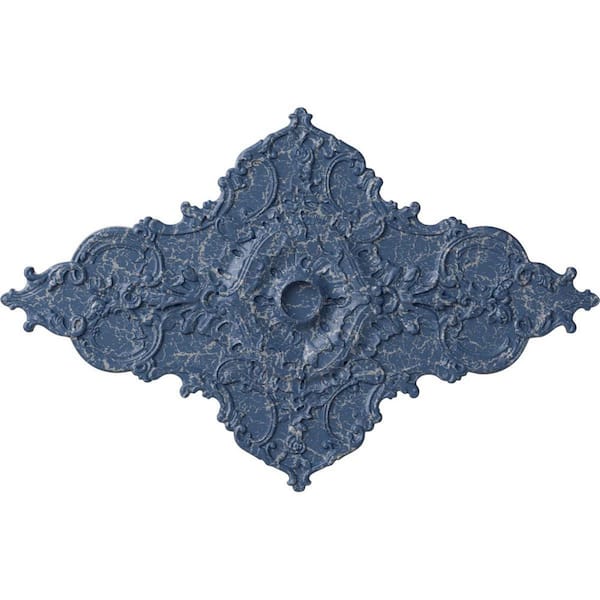 Ekena Millwork 2 in. x 67-1/4 in. x 43-3/8 in. Polyurethane Melchor Diamond Ceiling , Americana Crackle