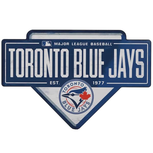 Open Road Brands Toronto Blue Jays MDF Base Wooden Wall Art 90182898-S -  The Home Depot