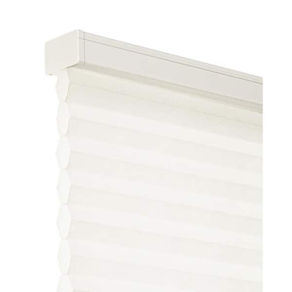 Chicology Cut-to-Size Limestone Cordless Light Filtering Insulating Polyester Cellular Shade 23.25 in. W x 48 in. L