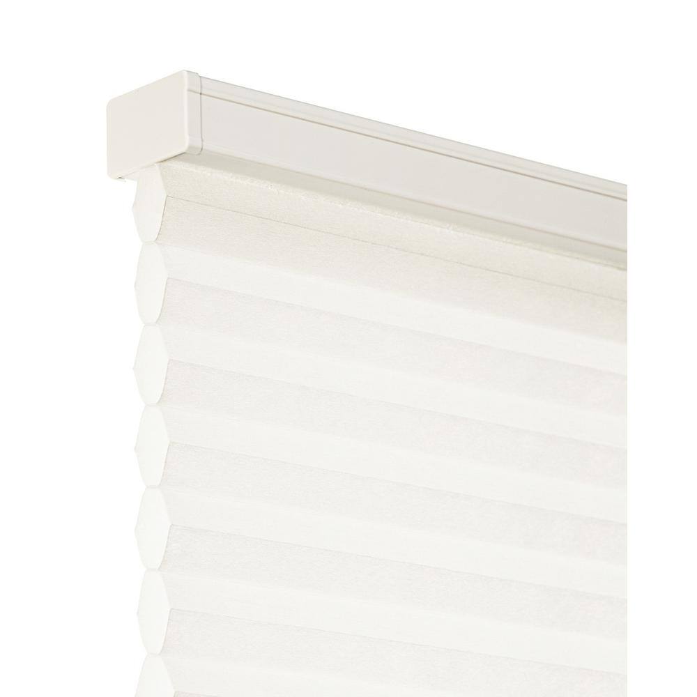 Cut-to-Size Limestone Cordless Light Filtering Insulating Polyester Cellular Shade 55 in. W x 48 in. L price history on PriceWatchPro