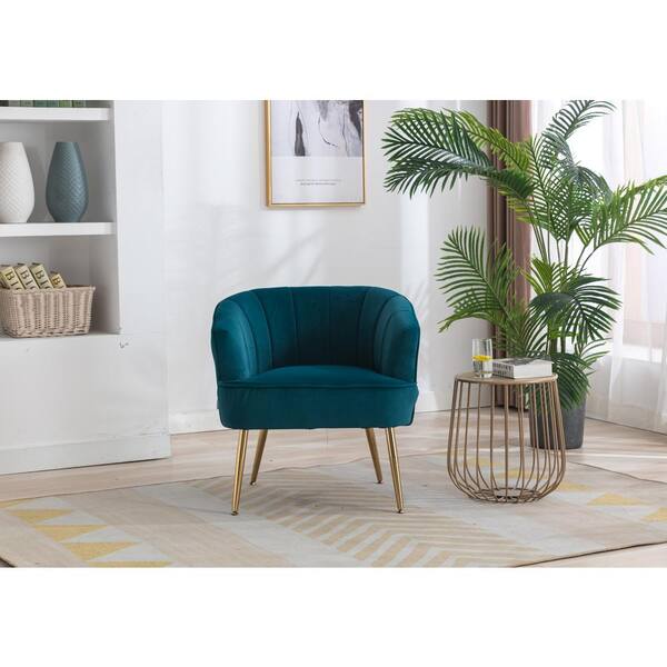 teal single chair