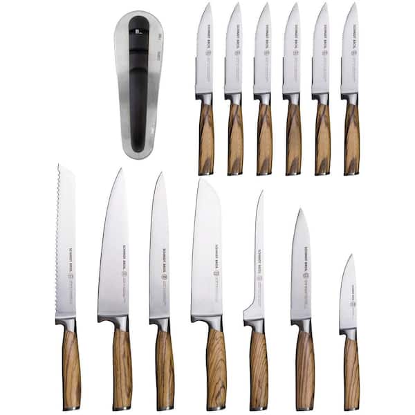 Schmidt Brothers Zebra Steak Knives, Set of 4