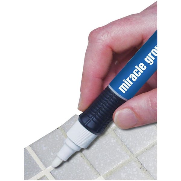 Miracle Sealants Grout Pen GRTPENWHT6 - The Home Depot