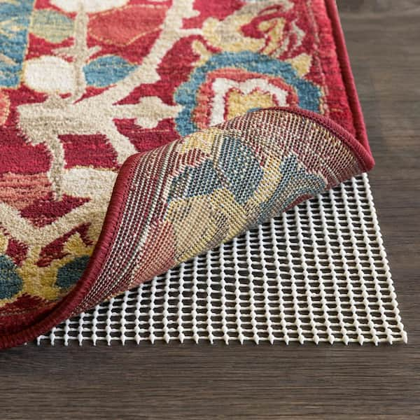 Home Decorators Collection Non Slip Hard Surface Beige 2 ft. x 8 ft. Dual  Surface Non-Slip Rug Pad 6579650820 - The Home Depot