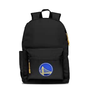 Golden State Warriors 17 in. Black Campus Laptop Backpack