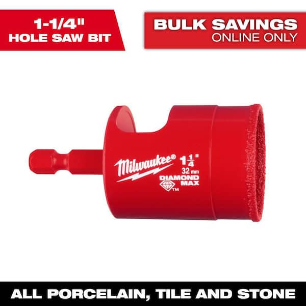 1-1/4" Diamond Max Hole Saw Bit