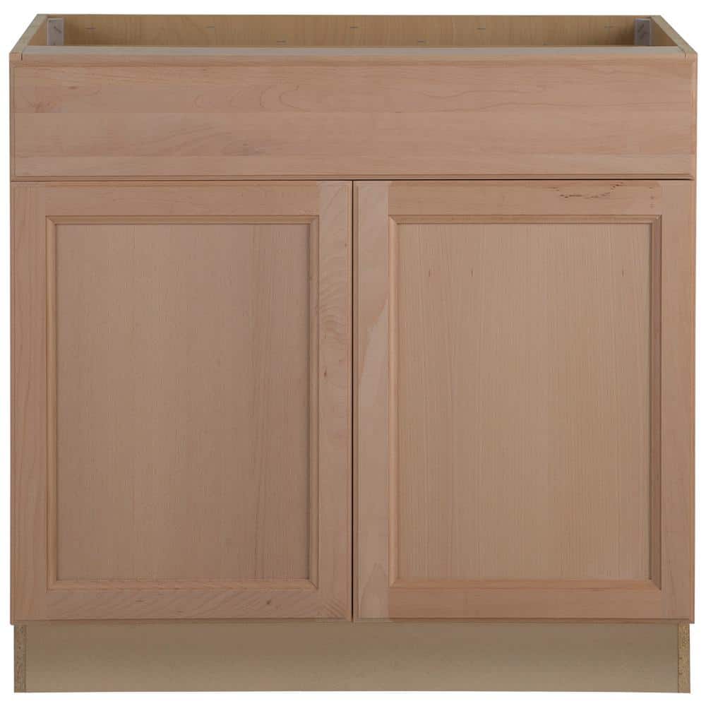 Hampton Bay Easthaven Assembled 36x34.5x24 in. Frameless Base Cabinet ...