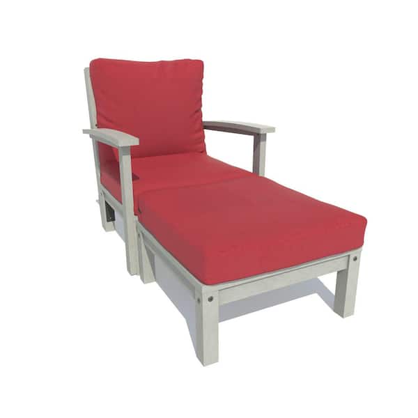 Highwood Bespoke Deep Seating Chaise Firecracker Red CGE