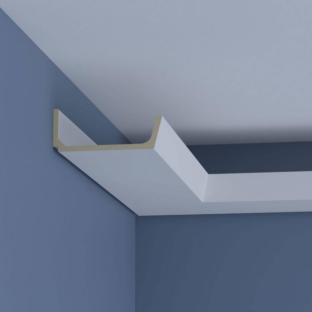 Josie 94.5" Unfinished Polyurethane Crown Moulding