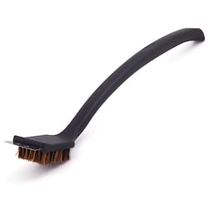 17 in. L Handle Palmyra Grill Brush