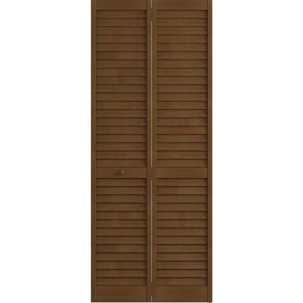 Veranda 24 in. x 80 in. Louver Pine Espresso Plantation Interior