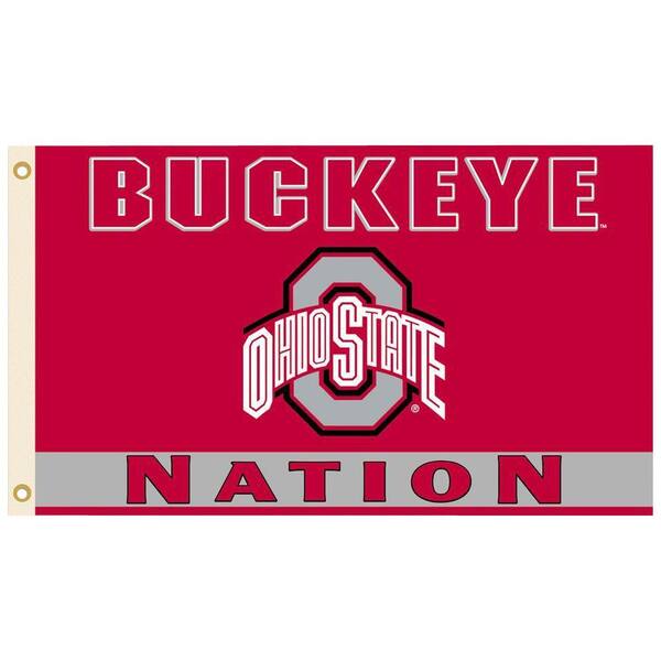 BSI Products NCAA 3 ft. x 5 ft. Ohio State Flag
