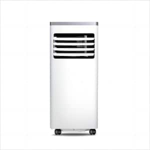 10,000 BTU (6,000 BTU DOE) 115-Volt Quiet 56 dB Portable Air Conditioner w/Dehumidifier up to 330 sq. ft. White