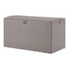 Hampton Bay 150 Gal. Brown Resin Wicker Outdoor Storage Deck Box with  Lockable Lid HBDB150J-GS - The Home Depot