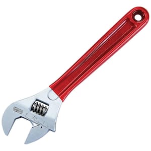 1-5/16 in. Extra Capacity Adjuatable Wrench with Plastic Dipped Handle