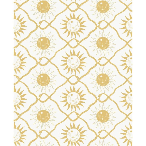 Elana Gabrielle Sol Buttercup Vinyl Peel and Stick Wallpaper Roll (Covers 30.75 sq. ft.)