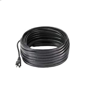 80 ft. 8W/ ft. 120V 70℃ Roof Snow Roof Safety Tool De-Icing Pipe Heating Cable for Water Pipes Self-Regulating