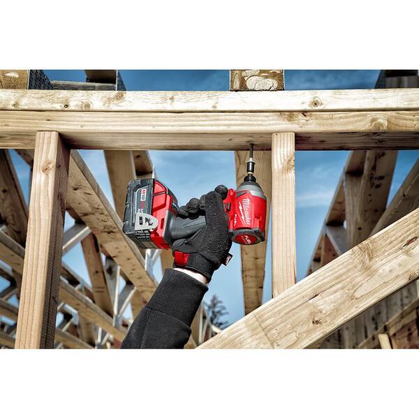 Milwaukee - M18 FUEL 18V Lithium-Ion Brushless Cordless Hammer Drill and Impact Driver Combo Kit (2-Tool) with PACKOUT Case