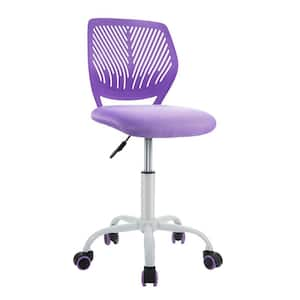 Adjustable Office Purple Swivel Home Computer Desk Chair