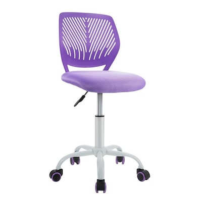 Adjustable Office Purple Swivel Home Computer Desk Chair