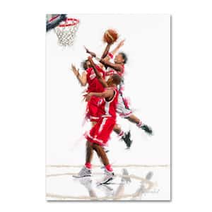 24 in. x 16 in. "Basket Ball" by The Macneil Studio Printed Canvas Wall Art