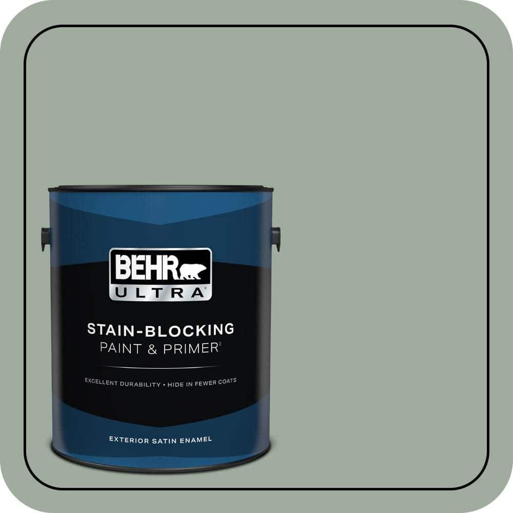 1 gal. #PPU11-15 Green Balsam Satin Enamel Exterior Paint & Primer price history on PriceWatchPro