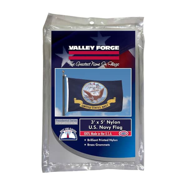 3 ft. x 5 ft. Nylon Navy Military Flag