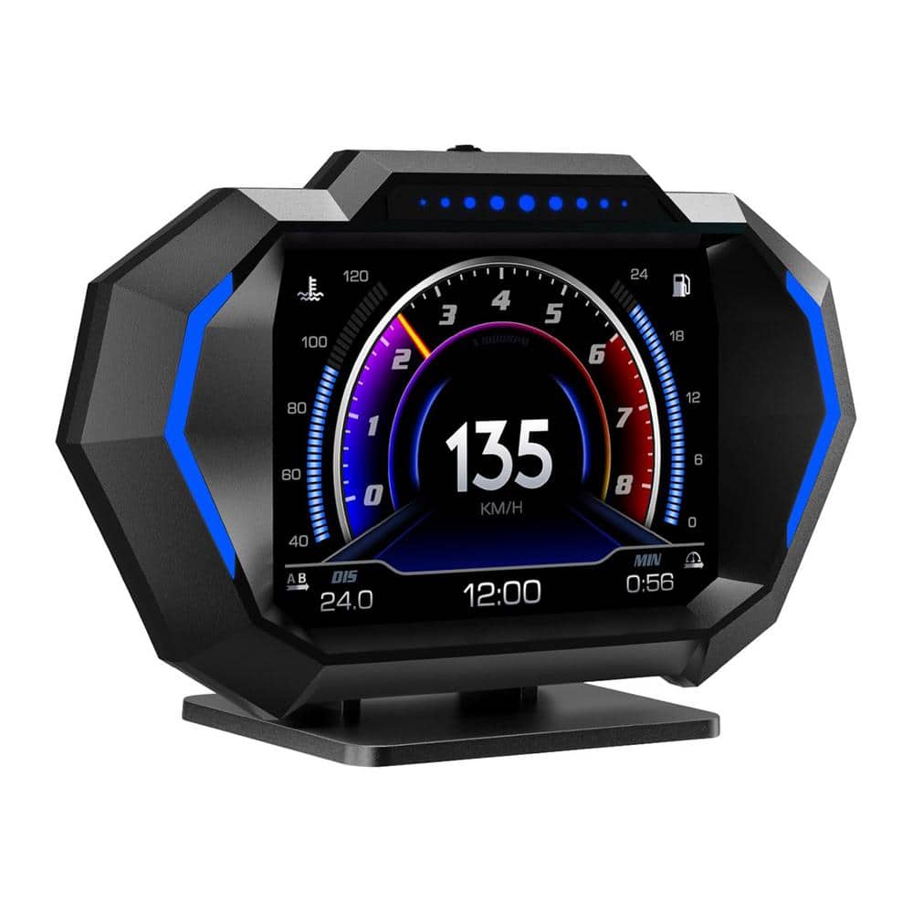 Vrbgify OBD+GPS Multi-Data Monitor Digital Speedometer
